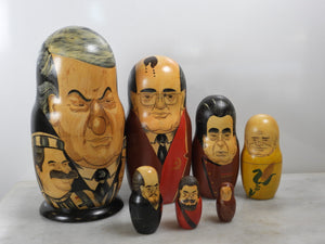 7 pieces Leaders Matryoshka Doll