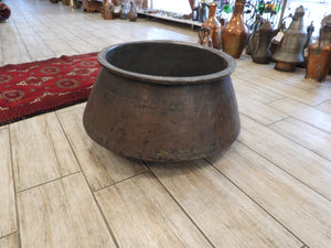 Large Copper Cauldron