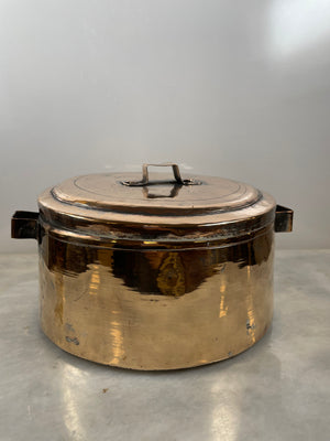 Old Copper Cooking Pot