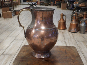 Old Copper Pitcher Jug satıldı