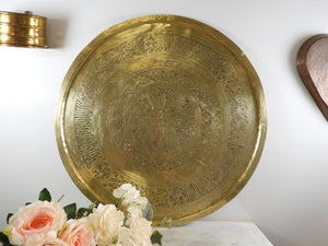 Handcrafted Brass Tray