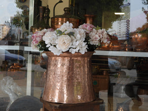 Old Copper Hammam Pot