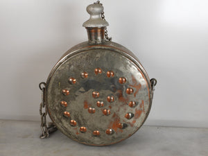 Old Copper Canteen Water Bottle