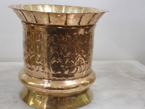 Handcrafted Brass planter
