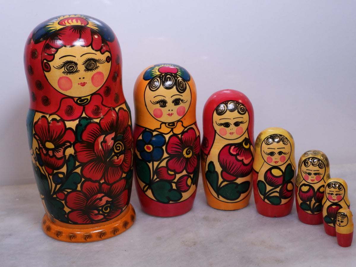 7 Pieces Matryoshka Doll – Ali's Copper Shop