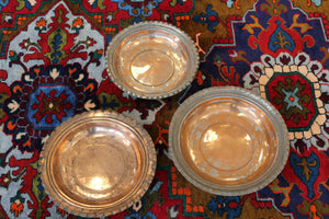 Lot of 3 Old Copper Dishes