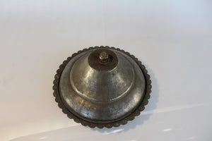 Old Covered Copper Dish - Ali's Copper Shop