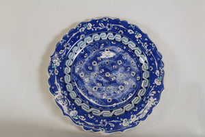 Blue Ceramic Plate
