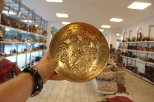 Old Brass Hammam Bowl
