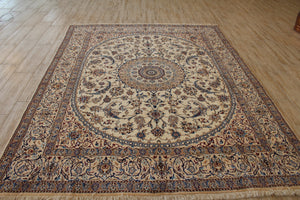 Persian Handmade Nain Rug - Ali's Copper Shop