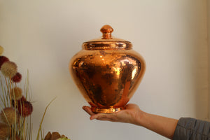 Hand Hammered Copper Urn - Ali's Copper Shop