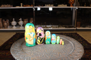 Set of 7 Russian Nesting Dolls