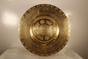 Handcrafted Brass Tray