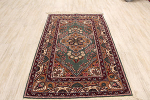Green Turkish Kayseri Rug - Ali's Copper Shop