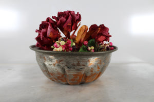 Old Handmade Copper Bowl