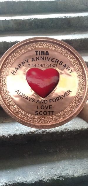 Copper Plaque