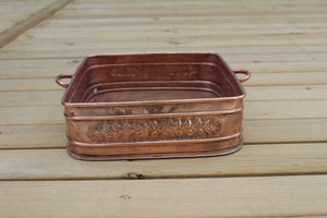 Square Copper Pan