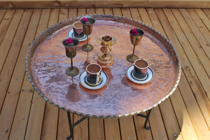 Old Copper Tray
