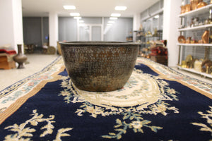 Old Copper Bowl - Ali's Copper Shop