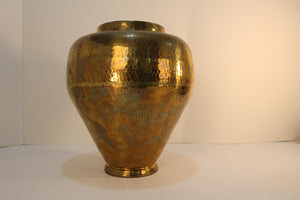 Hand Hammered Brass Vase - Ali's Copper Shop