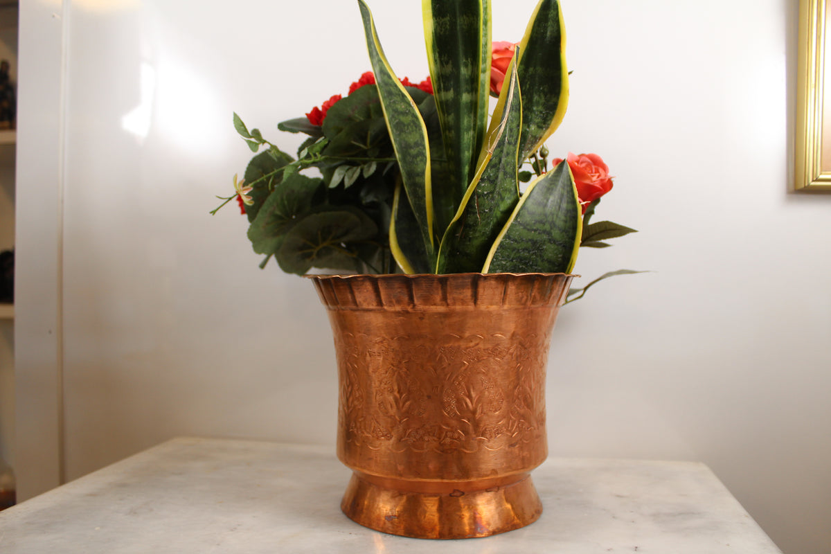 can you grow plants in copper pots Old Copper Planter – Ali's Copper Shop