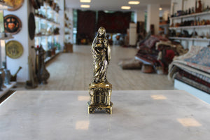 Brass Virgin Mary Figurine