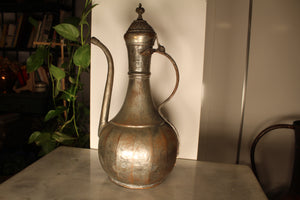 Turkish Ottoman Copper Ewer