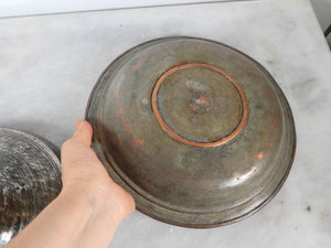 Old Copper Plate with Cover