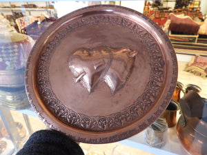 The Best Valentine's Day Gift: Heart Embossed Copper Plate