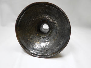 Old Tinned Copper Funnel with Iron Ring