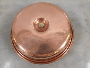 Handmade Round Covered Dish