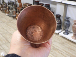 Old Handmade Brass Cup