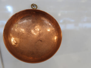 Small  Hand Hammered Round Copper Bowl