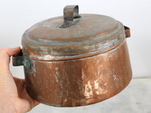 Old Copper Cooking Pot