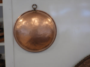 Hand Hammered Round Copper Bowl