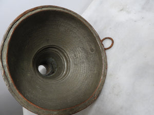 Old Handcrafted Copper Funnel