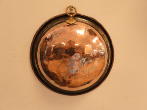 Small Handmade Round Copper Shallow Bowl