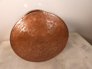 Vintage Handhammered Copper Cauldron