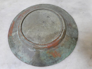 Old Handmade Copper Plate