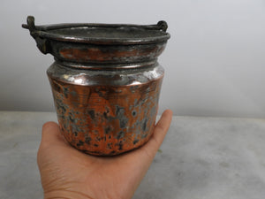 Old Small Copper Bucket