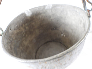 Old Copper Milking Bucket