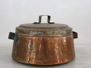 Old Copper Cooking Pot