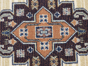 Traditional Wool Area Rug 80x160 Cm