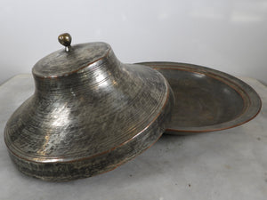 Old Copper Plate with Cover
