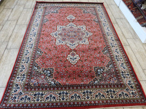 Turkish Red Oriental Machinemade Rug 150x230 Cm
