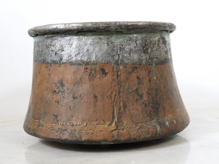 Old Handmade Copper Pot