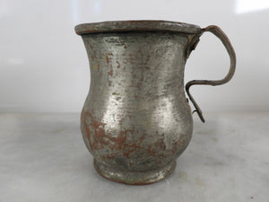 Old Handmade Copper Mug