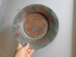 Old Handmade Copper Plate