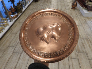 The Best Valentine's Day Gift: Heart Embossed Copper Plate