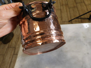 Hand Hammered Oval Copper Planter